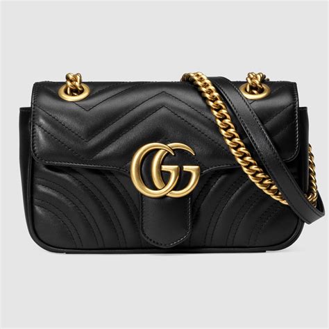 small black gucci purse|gucci handbags black leather small.